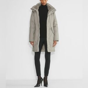 Aritzia babaton Oskar Parka goose jacket sz S modern taupe COZY WARM